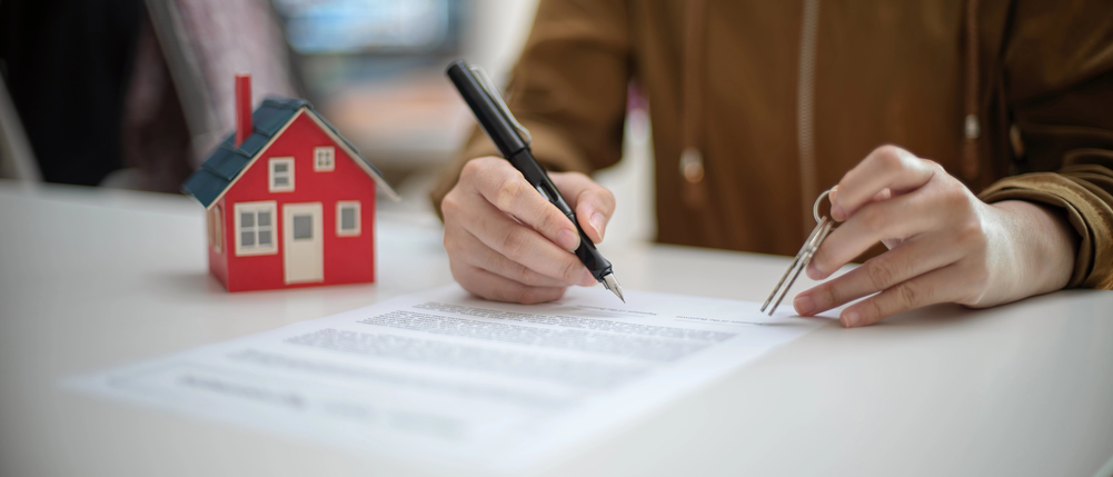 signing a contract